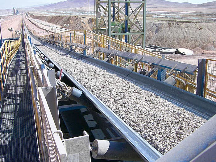 Coal Iron Sand Ore Mining Industry Belt Conveyors System